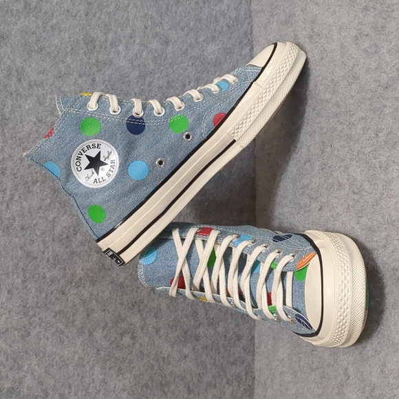 Converse Golf Le Fleur Chuck 70 Hi Polka Dot Tyler The Creator Men's Size 7 - Picture 4 of 8